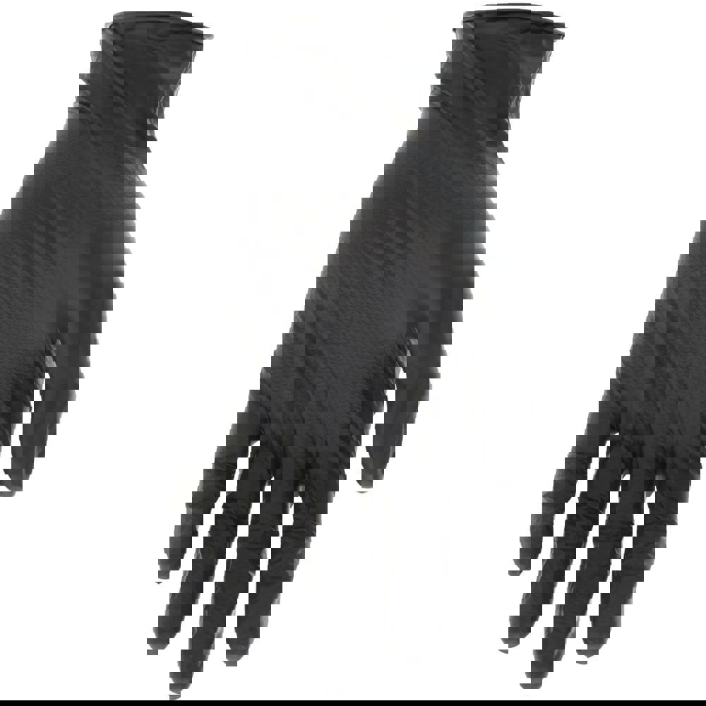 Disposable Gloves: 2X-Large, 6 mil Thick, Nitrile, Industrial Grade